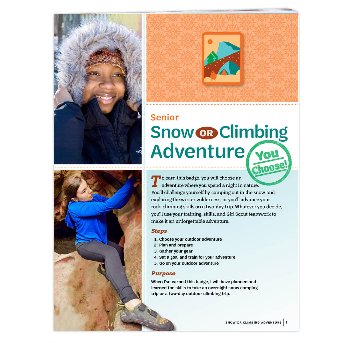 Sr. Snow or Climbing Adventure REQ