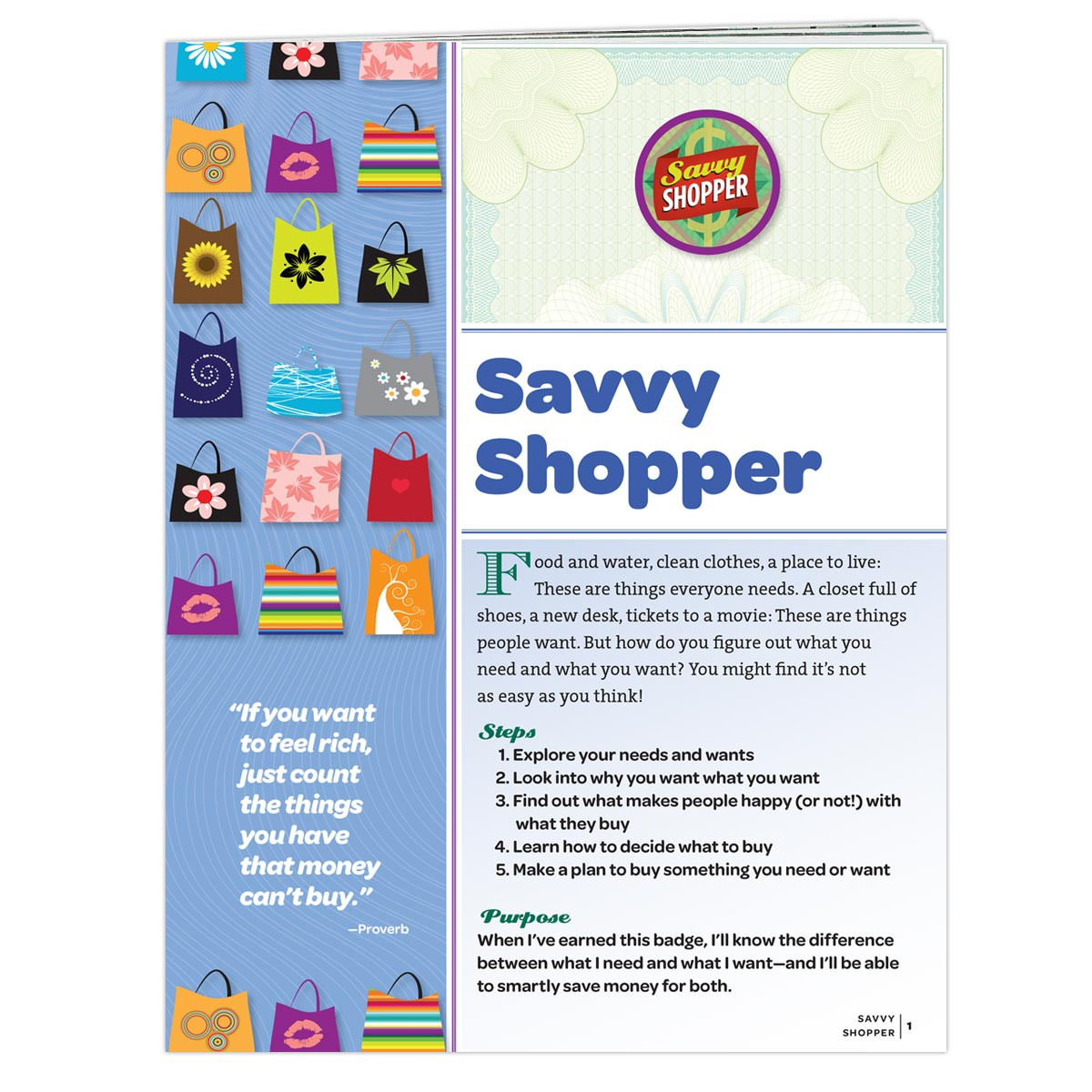 Jr. Savvy Shopper REQ