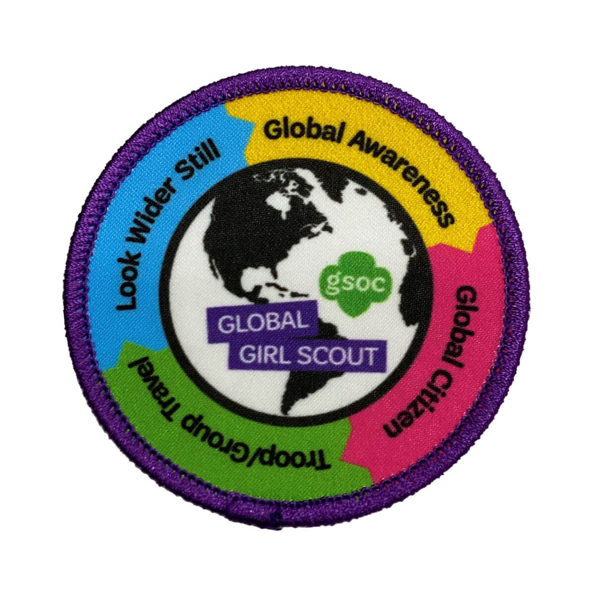 GSOC Global Girl Scout Patch