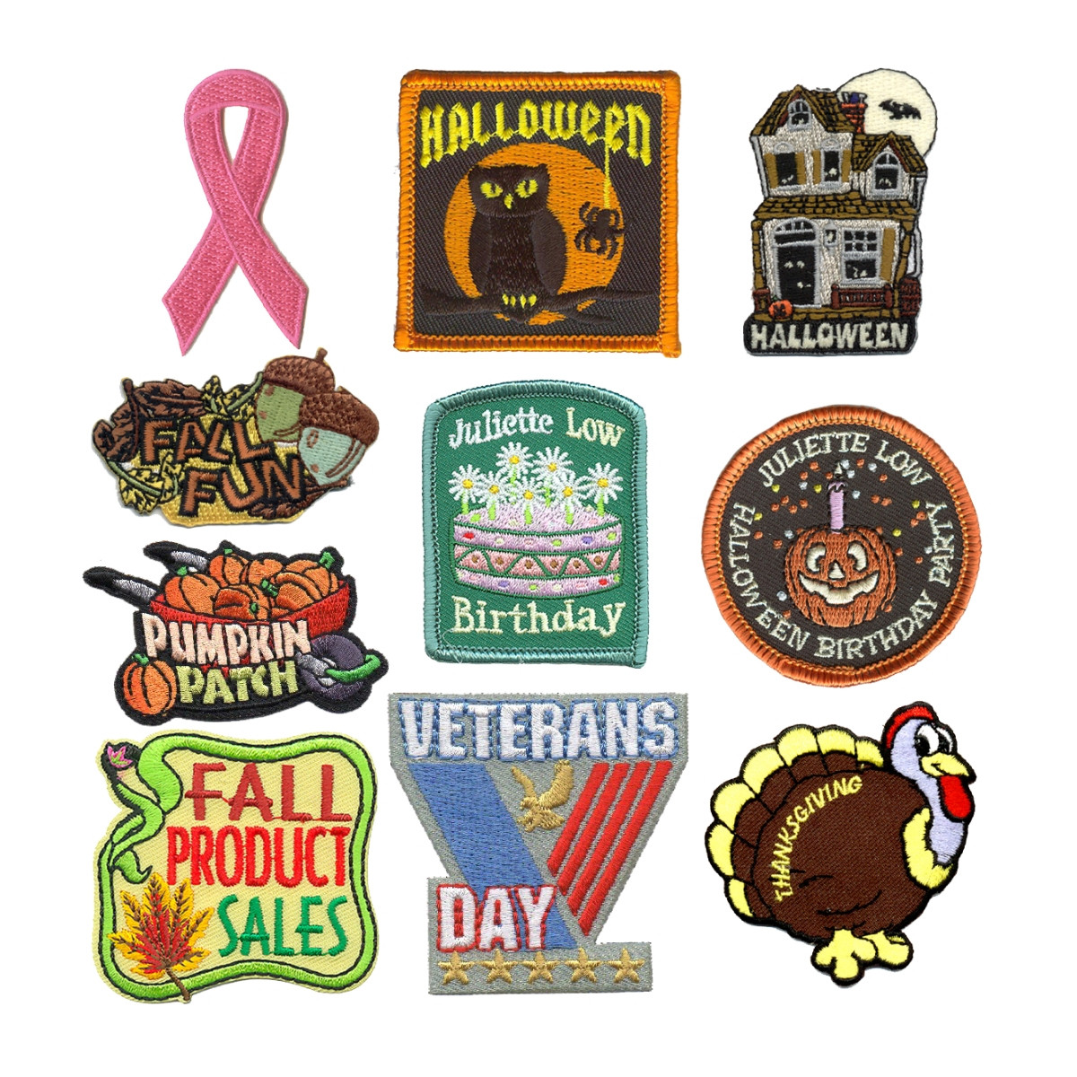 Fall Fun Patches