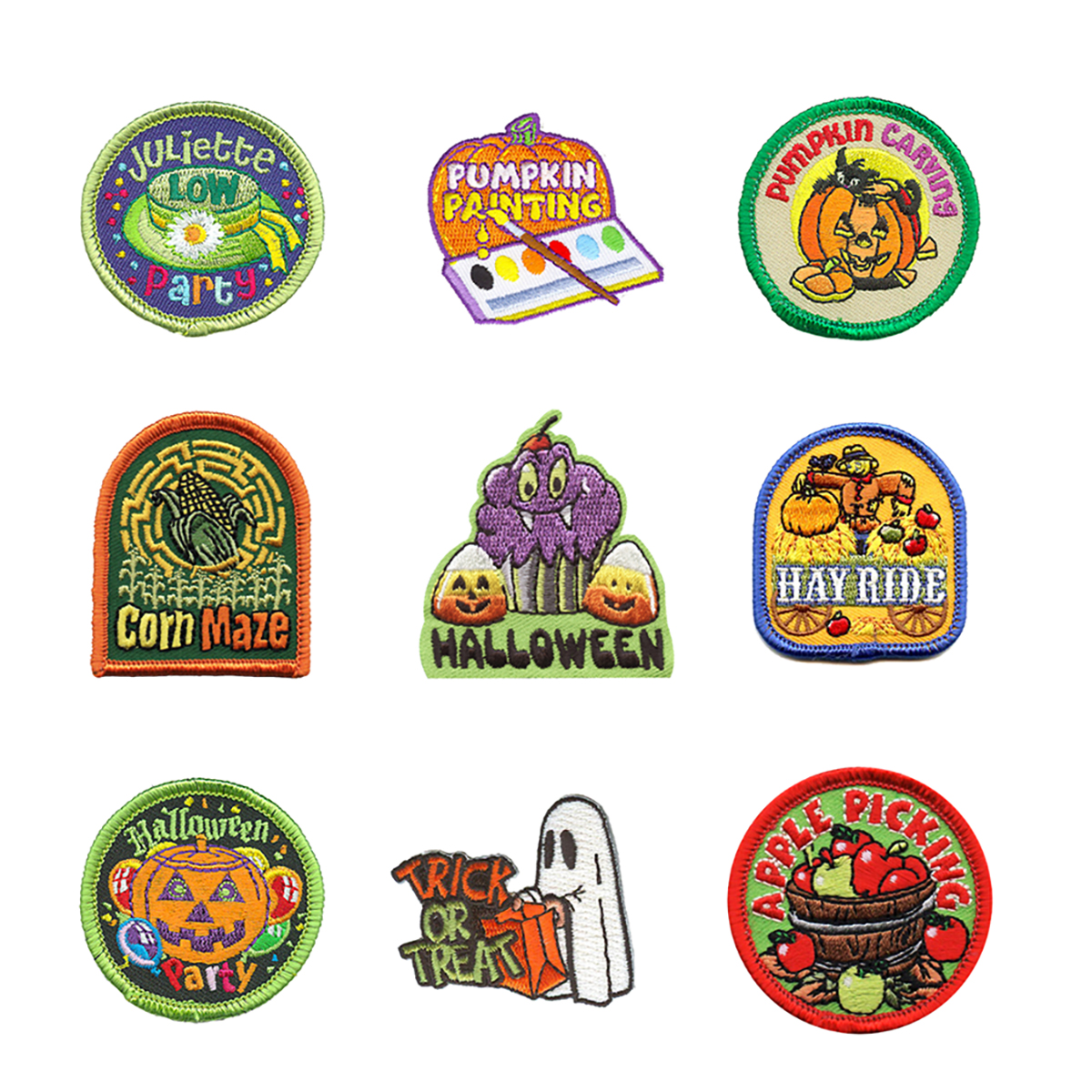 Halloween Fun Patches