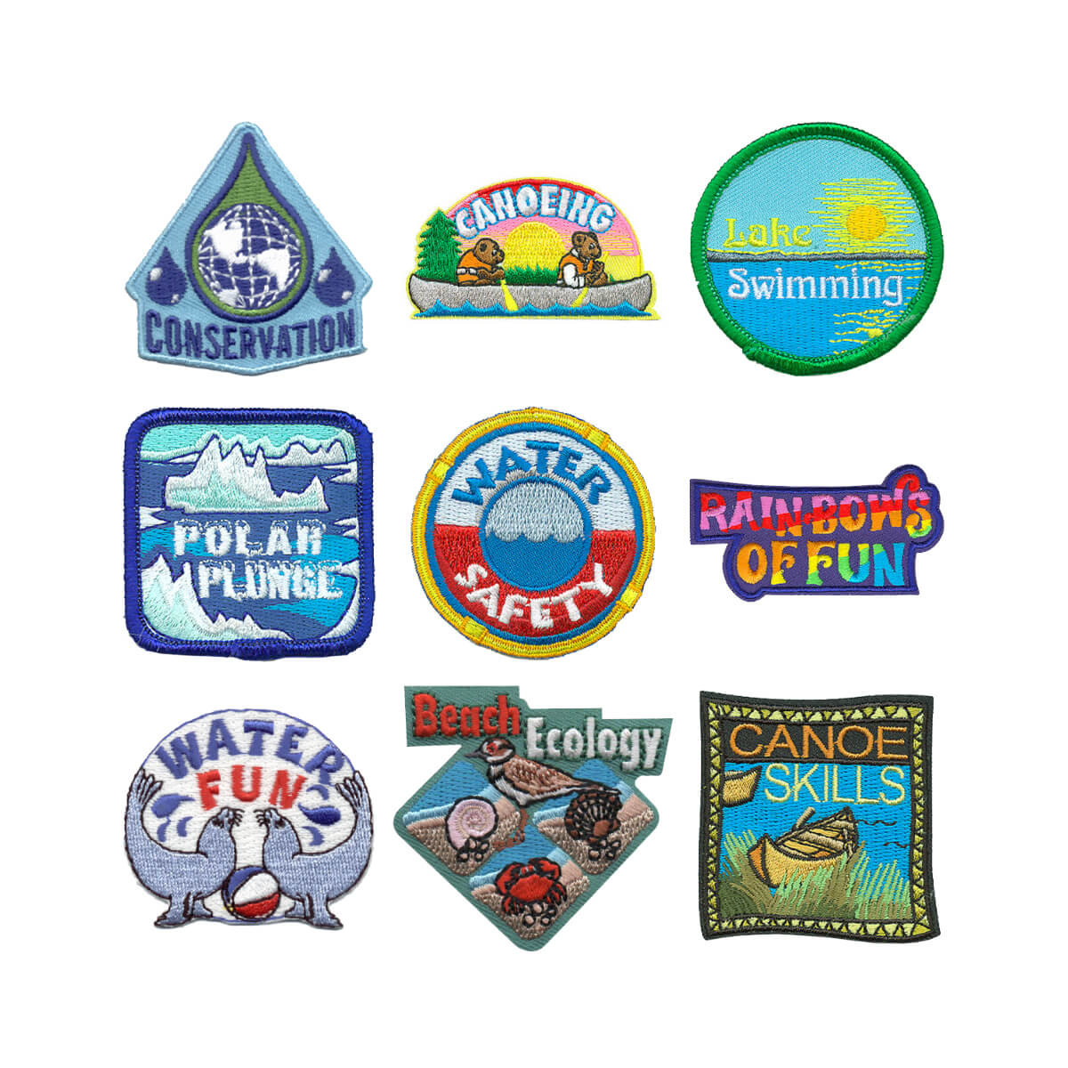 Water Fun Patches