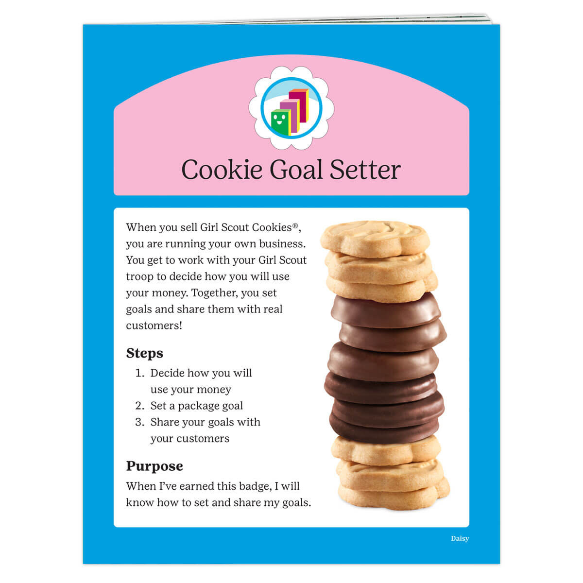 Daisy Cookie Goal Setter REQ