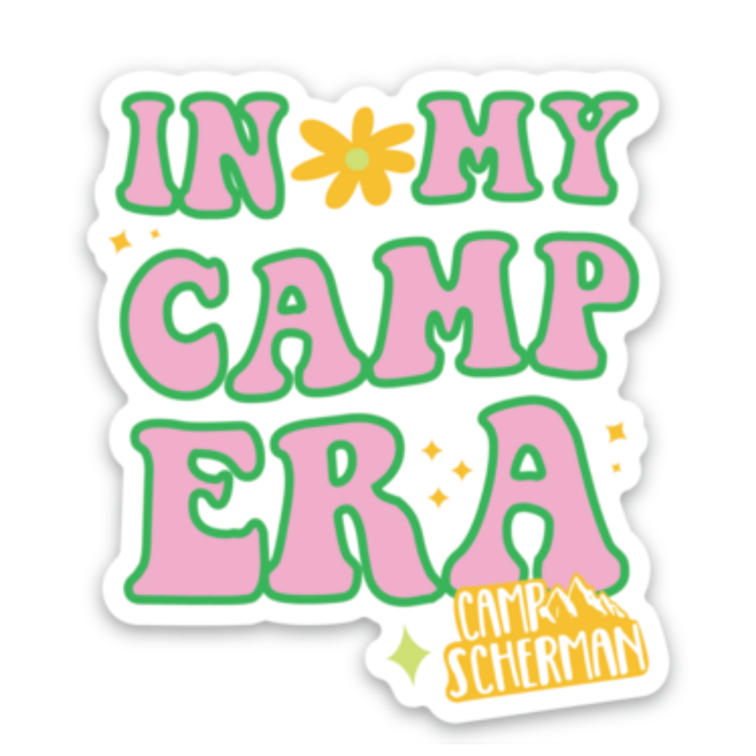 In My Camp Era Sticker